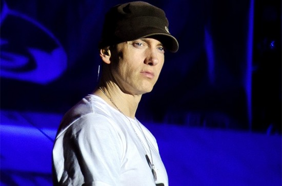 Eminem performs on stage on Day 2 of Reading Festival 2013 at Richfield Avenue on August 24, 2013 in Reading, England