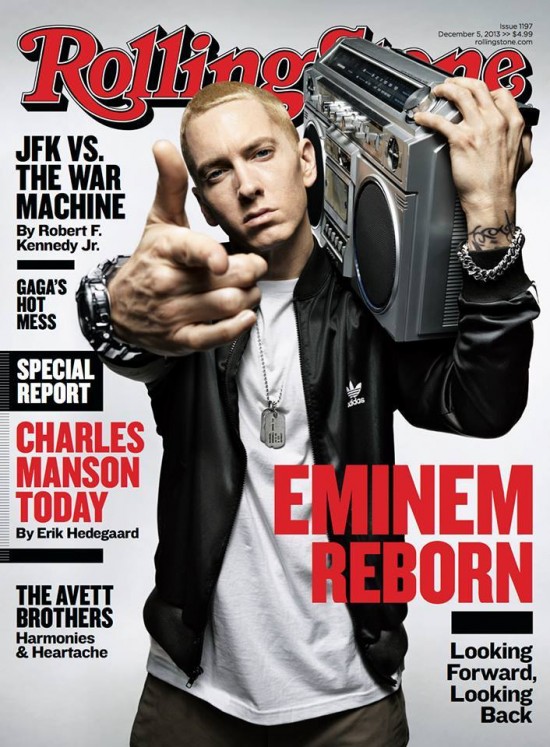 2013.11.20 - Eminem covers Rolling Stone