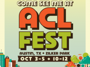 DO-SI-DO now.. I’m at both weekends of Austin City Limits Music Festival (ACL) – Oct. 3-5 & Oct. 10-12! Get your tickets today at www.aclfestival.com/tickets