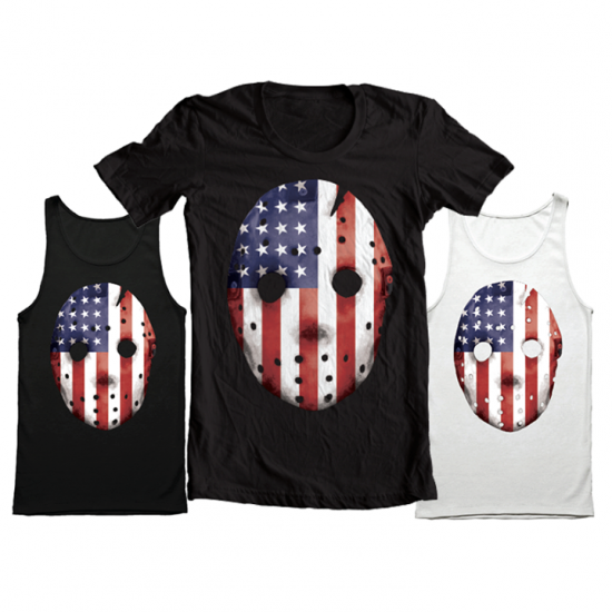 2014.07.04 - Happy Emdependence Day. Get your new favorite Summer shirt with the new Shady mask t-shirt and tank designs available now in the Eminem store