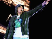 00 – Eminem performs during Day 1 of Lollapalooza 2014 at Grant Park in Chicago, Illinois on August 1, 2014.