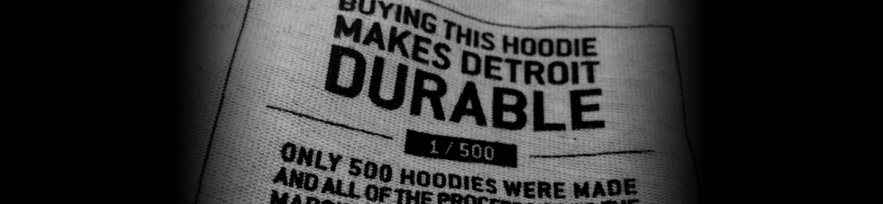 Eminem is proud to announce a partnership between Detroit's own Carhartt and the Marshall Mathers Foundation for a limited edition zip-front hoodie, to benefit the next generation of Detroit's youth. Look for it tomorrow at 2pm ET. Only 500 will be available. All of the proceeds will go to the foundation.