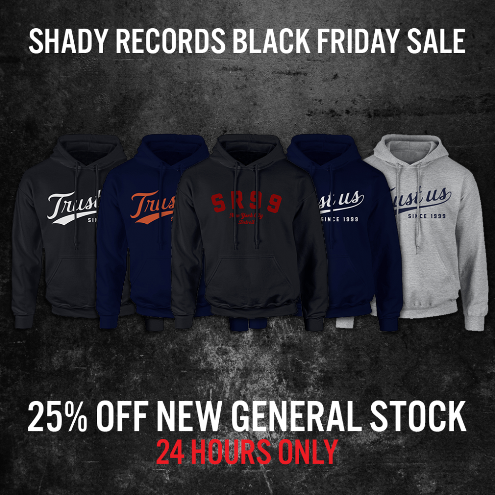 SHADY RECORDS BLACK FRIDAY SALE