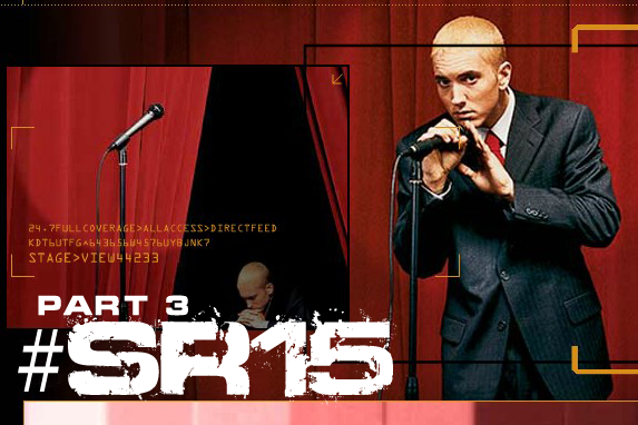 We are happy to present you the third part of #SR15 project - accurate and fully working copy of Eminem.Com website of 2002.