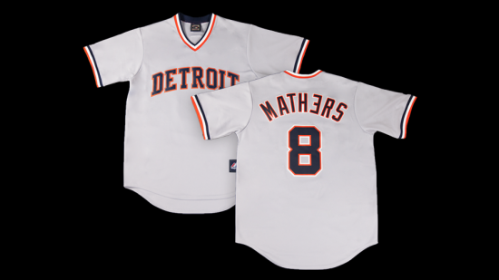2015.04.07 - Eminem x Detroit Tigers Cooperstown Collection Jersey