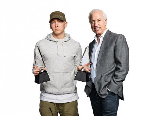 2015.06.16 - Eminem the only artist in RIAA Gold Platinum history to earn 2 Digital Diamond Awards