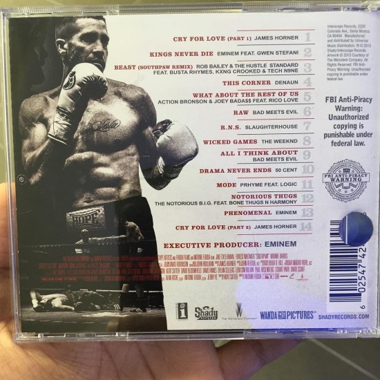 Southpaw (Music from and Inspired By the Motion Picture) Eminem 50 Cent 