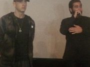 2015.07.20 – Eminem and Jake Gyllenhaal surprise at Southpaw screening in Livonia 7