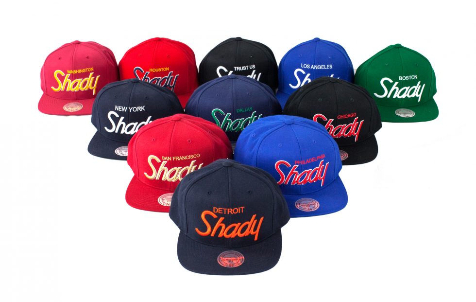 Now Available: Shady Records x Mitchell & Ness Snapbacks