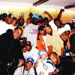 Kuniva: “The time when Eminem and Runyon Ave came to a surprise party at my crib in 2003 Mika Carlisle. threw for me. I was in the middle of recording my verse for “Get My Gun” for our 2nd album. Had to leave the lab for some made up reason she had and somehow they made it there before me and managed to jump out and yell “SURPRISE”. Peep Ironsidehex (Hexmurda) with the trigger finger pointed at my head lol! Good times”.