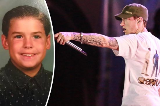 Is this 11-year-old the new Eminem? Rap star records kid's incredible lyrics in new video