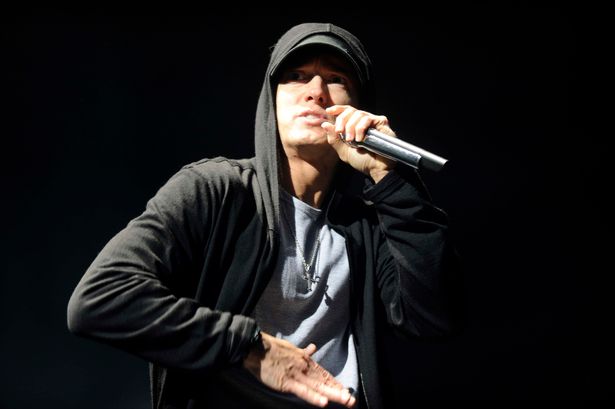 Eminem at T in the Park in 2010