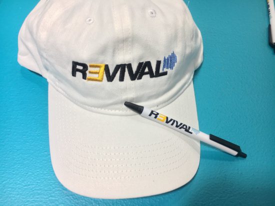 The hiphopdx reporter has recently talked to the "Revival" representative. ComplexCon visitors are even offered souvenirs with the Revival symbols