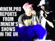 Eminem performs at Reading Festival