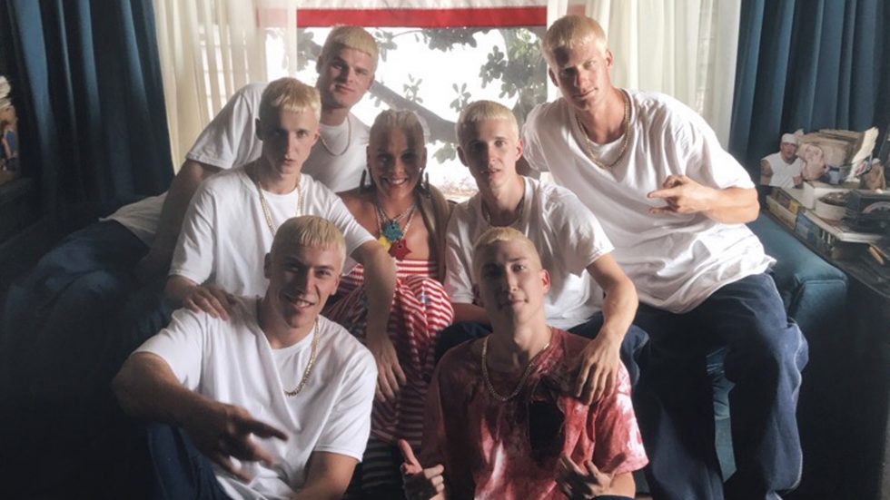 Behind the scenes of unreleased Pink’s video on her collab with Eminem “Revenge”