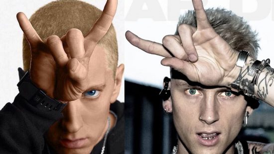 Eminem Vs Machine Gun Kelly (DISS 2018 Not Alike / Rap Devil)