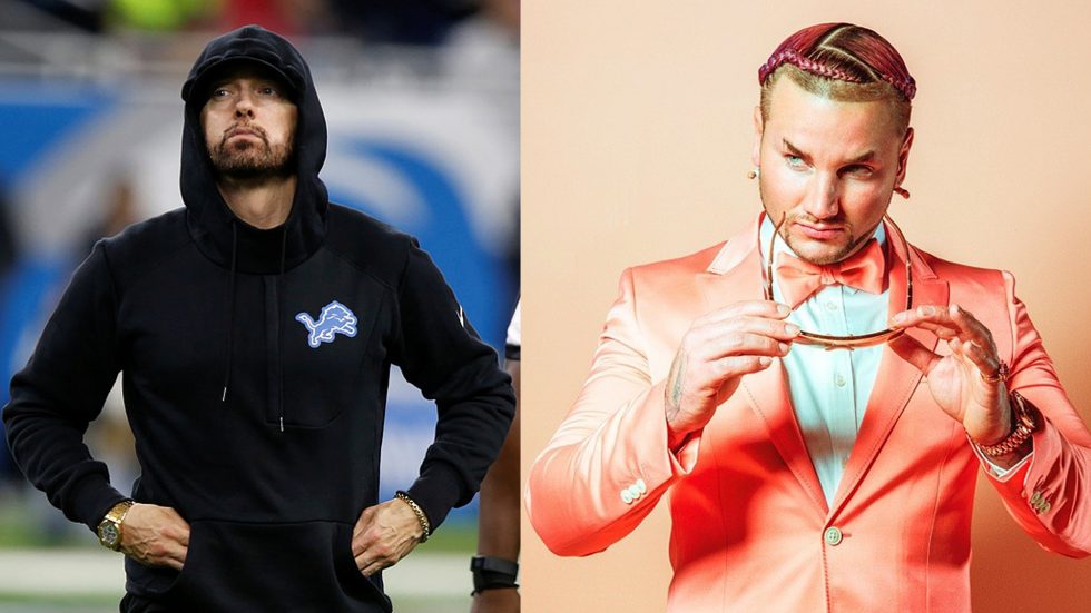 BREAKING: Eminem is on the new Riff Raff album