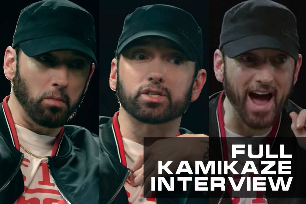Full Interview: Eminem about Kamikaze, MGK's diss, Grammy, Joe Budden, Tyler the creator, Slaughterhouse and more! (September 2018)