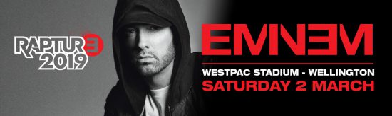 It’s official: Eminem is coming to New Zealand in 2019!