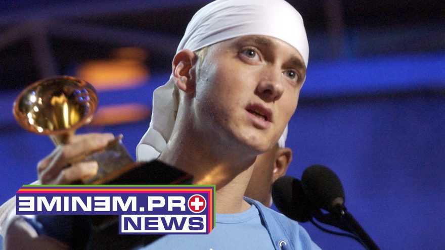 Eminem's "Lucky You" is nominated for a Grammy Award in the "Best Rap Song" category