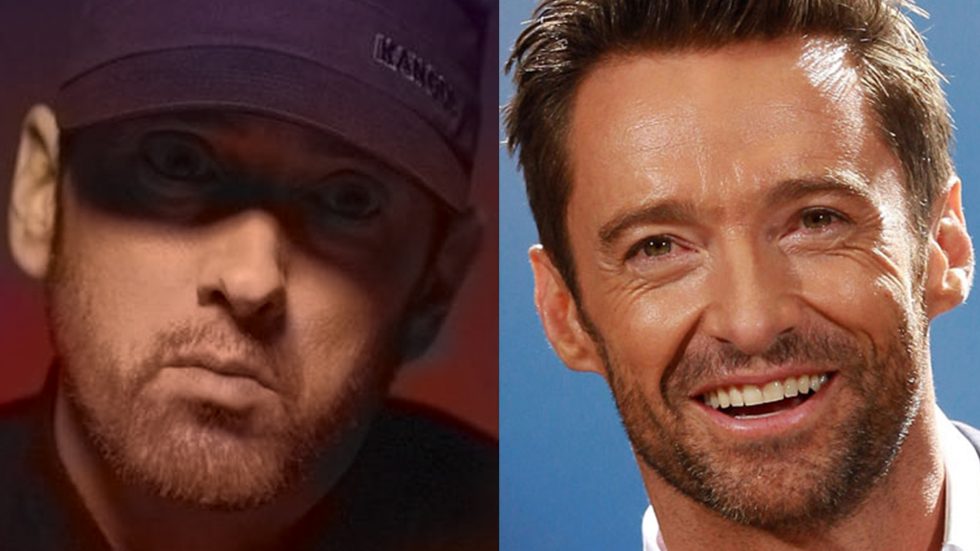 Hugh Jackman is training to the Eminem’s “Kamikaze” album track