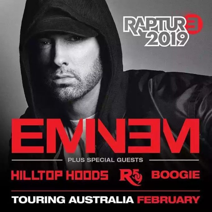 The list of opening up acts on Eminem’s Australian concerts has been announced Eminem.Pro