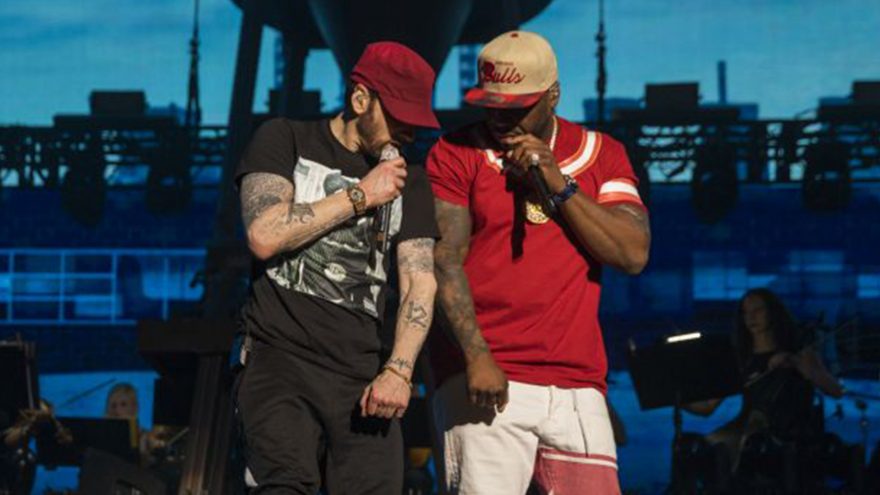 Eminem ft. 50 Cent - Pure power on stage in desert 🐐 (Multicam, Updated version)