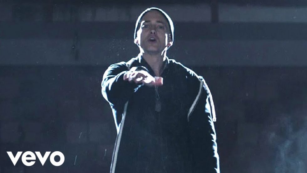 Eminem’s (ft. Sia) music video “Guts Over Fear” surpassed 200 million ...