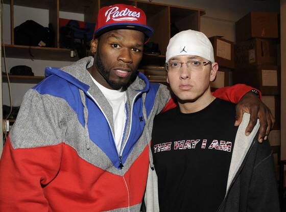 Eminem, Dr. Dre & 50 Cent in 2004 : r/Eminem