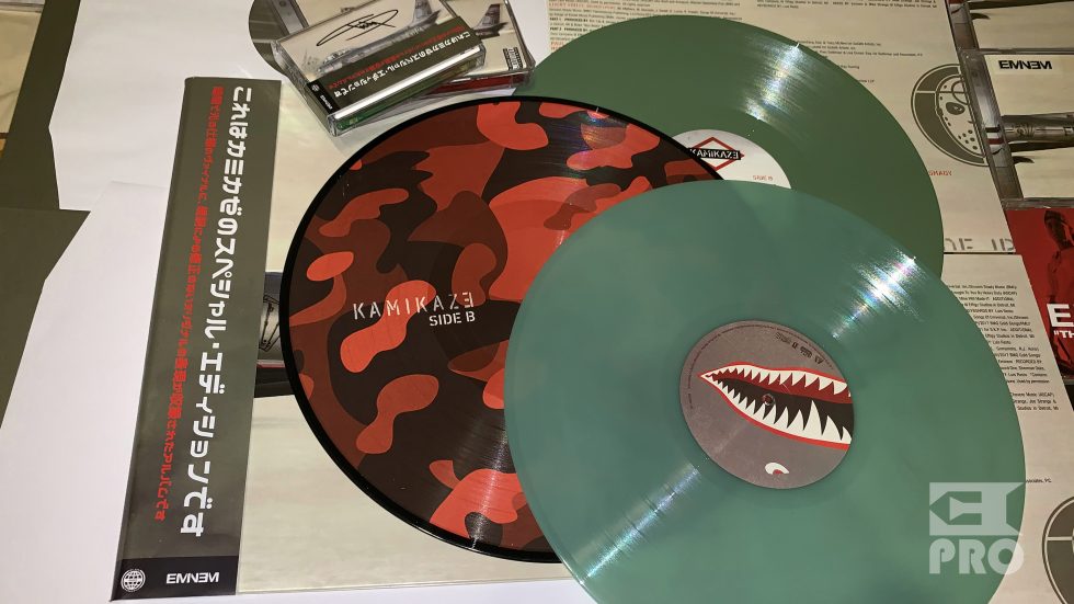 Review of all vinyl editions of Kamikaze album