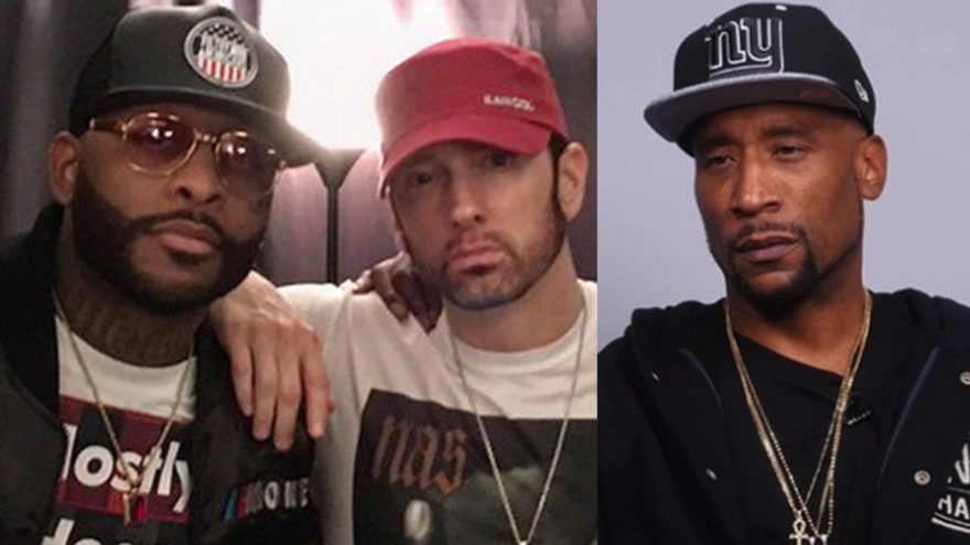 Lord Jamar is “not trying to beef with black man [Royce] over the white man [Eminem]“ This is racism...