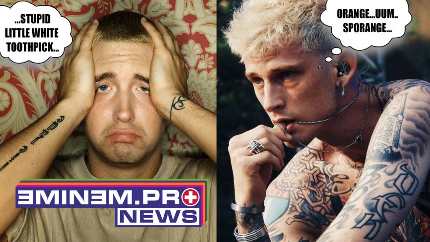 MGK Trolls Eminem at The Kamikaze Anniversary