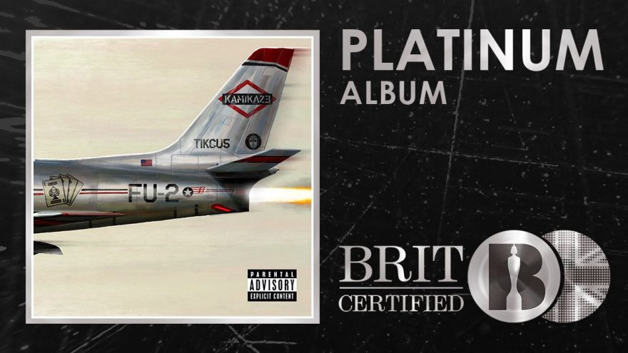 Kamikaze Is Now Platinum in the UK