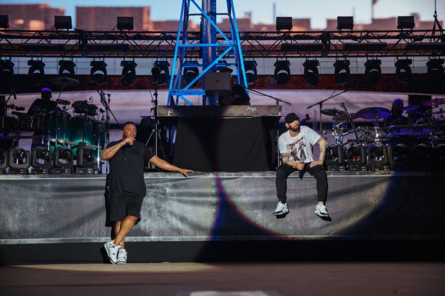 Eminem’s show in Abu Dhabi on Friday night 25.10.2019. Photos by Jeremy Deputat.