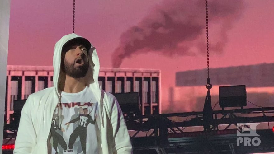 Eminem’s show in Abu Dhabi on Friday night 25.10.2019. Photos by Jeremy Deputat.