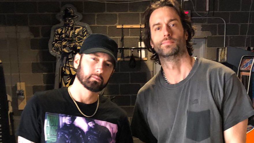 2019.11.08 - Eminem and Chris D'Elia