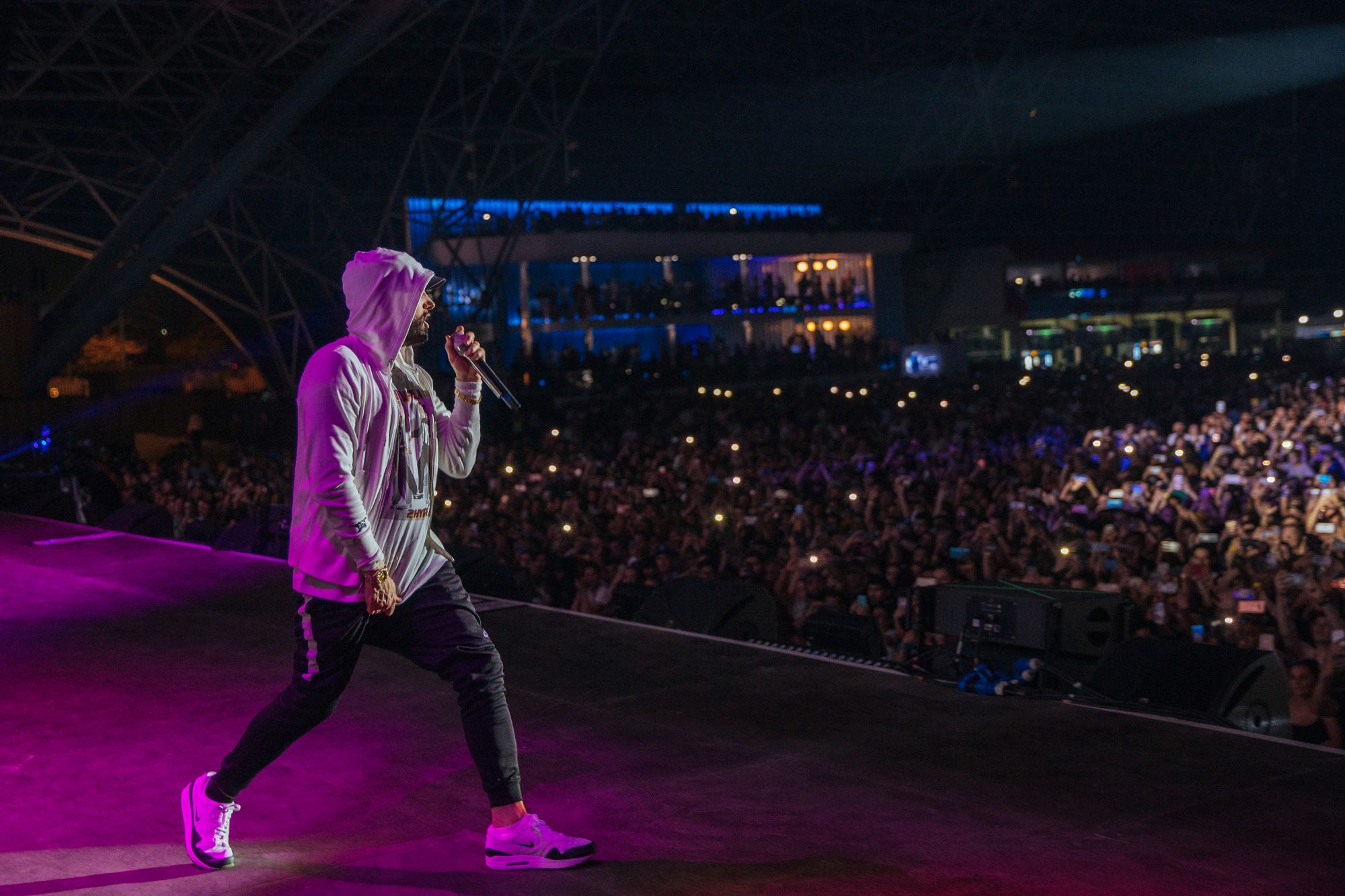 Eminem Live at Abu Dhabi 2019 photo bu Jeremy Deputat