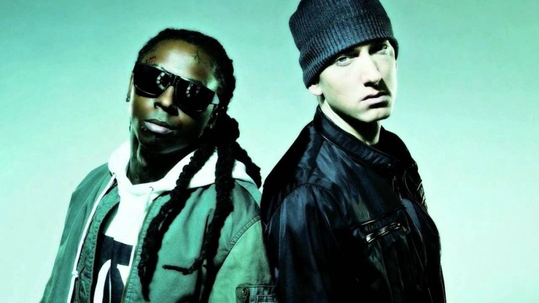 eminem and lil wayne drop the world