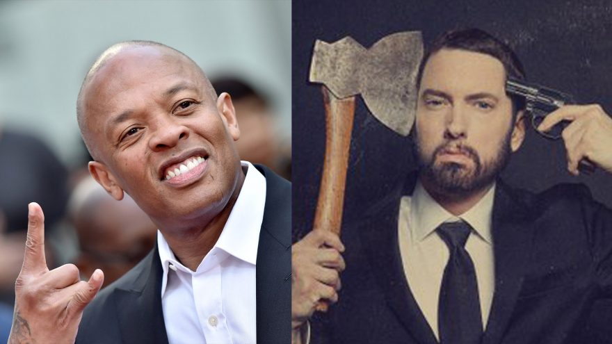 Dr. Dre was actively involved in producing Eminem's new album “Music To Be Murdered By”