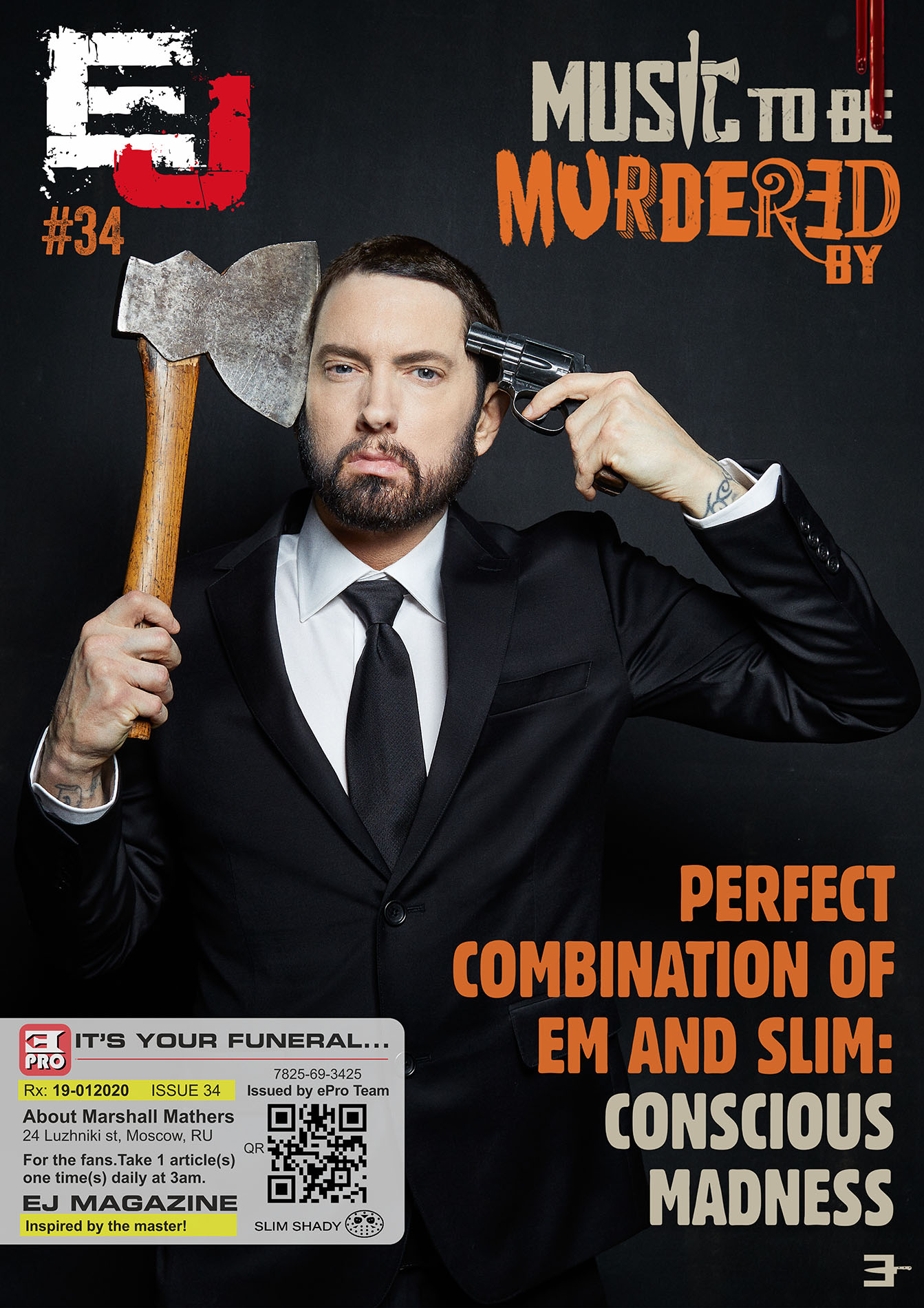 EJ Magazine #34 Available. Now. It’s your funeral...