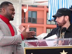 50 Cent Shares Love for Eminem’s New Chapter Watch The Recording of Eminem's Speech at The Opening of The 50 Cent’s Star on The Walk of Fame in 4K Quality