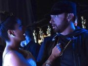 With Salma Hayek-Oscars 2020