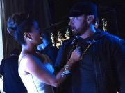 With Salma Hayek-Oscars 2020