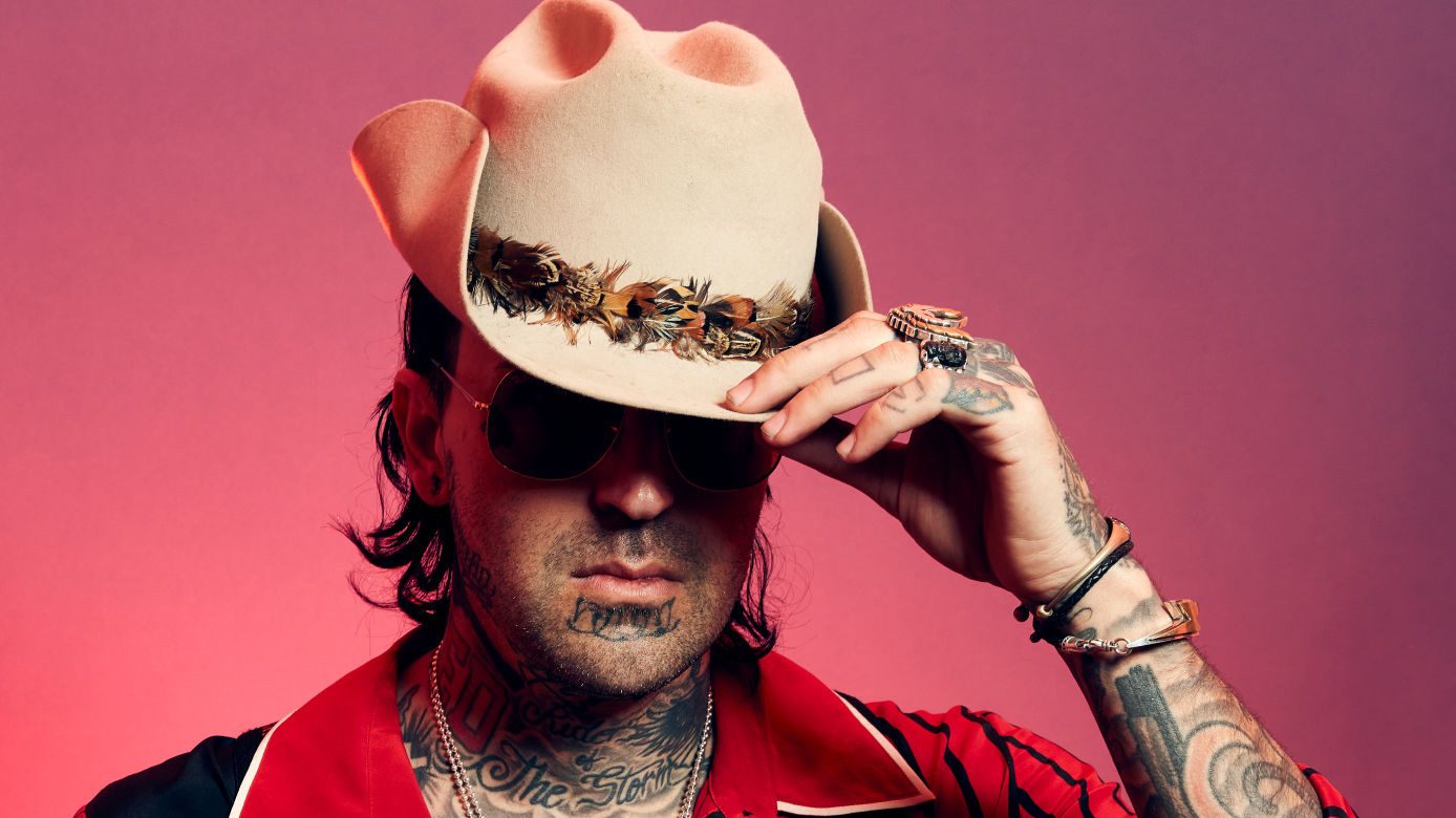 AUSTIN, TX - MARCH 10: Yelawolf of the film 'The Peanut Butter Falcon' poses for a portrait at the 2019 SXSW Film Festival Portrait Studio on March 10, 2019 in Austin, Texas. (Photo by Robby Klein/Contour by Getty Images)