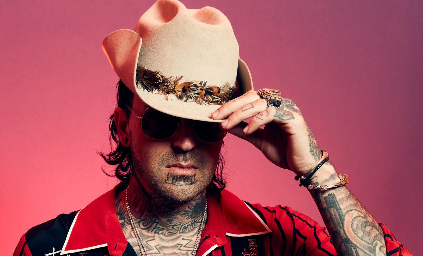 AUSTIN, TX - MARCH 10: Yelawolf of the film 'The Peanut Butter Falcon' poses for a portrait at the 2019 SXSW Film Festival Portrait Studio on March 10, 2019 in Austin, Texas. (Photo by Robby Klein/Contour by Getty Images)