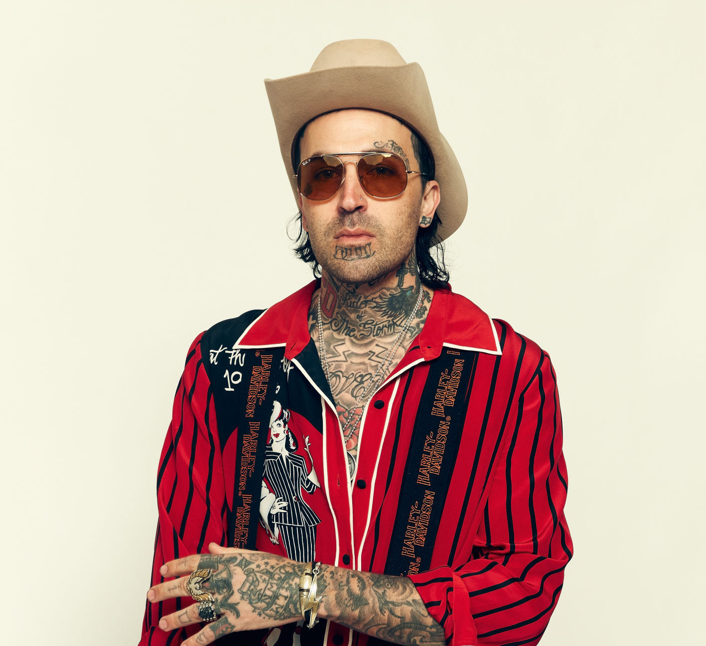 AUSTIN, TX - MARCH 10: Yelawolf of the film 'The Peanut Butter Falcon' poses for a portrait at the 2019 SXSW Film Festival Portrait Studio on March 10, 2019 in Austin, Texas. (Photo by Robby Klein/Contour by Getty Images)