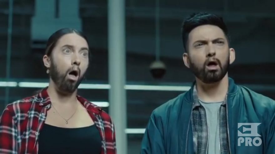 Watch the teaser of Eminem’s “Godzilla" video