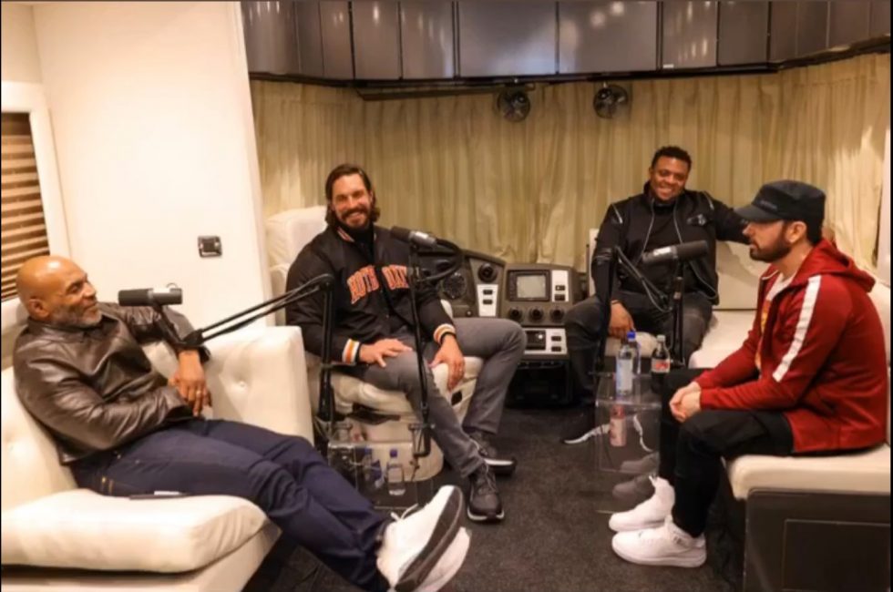 Watch The Full Episode Of Mike Tyson's Hotboxin Podcast with Eminem
