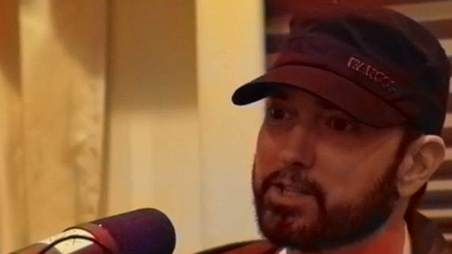 [Watch] Eminem: "My uncle Ronnie started liking rap before I did and then he introduced me to it"