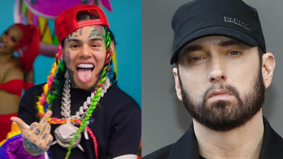 “6ix9ine Breaks Eminem Record”… Does He Though?
